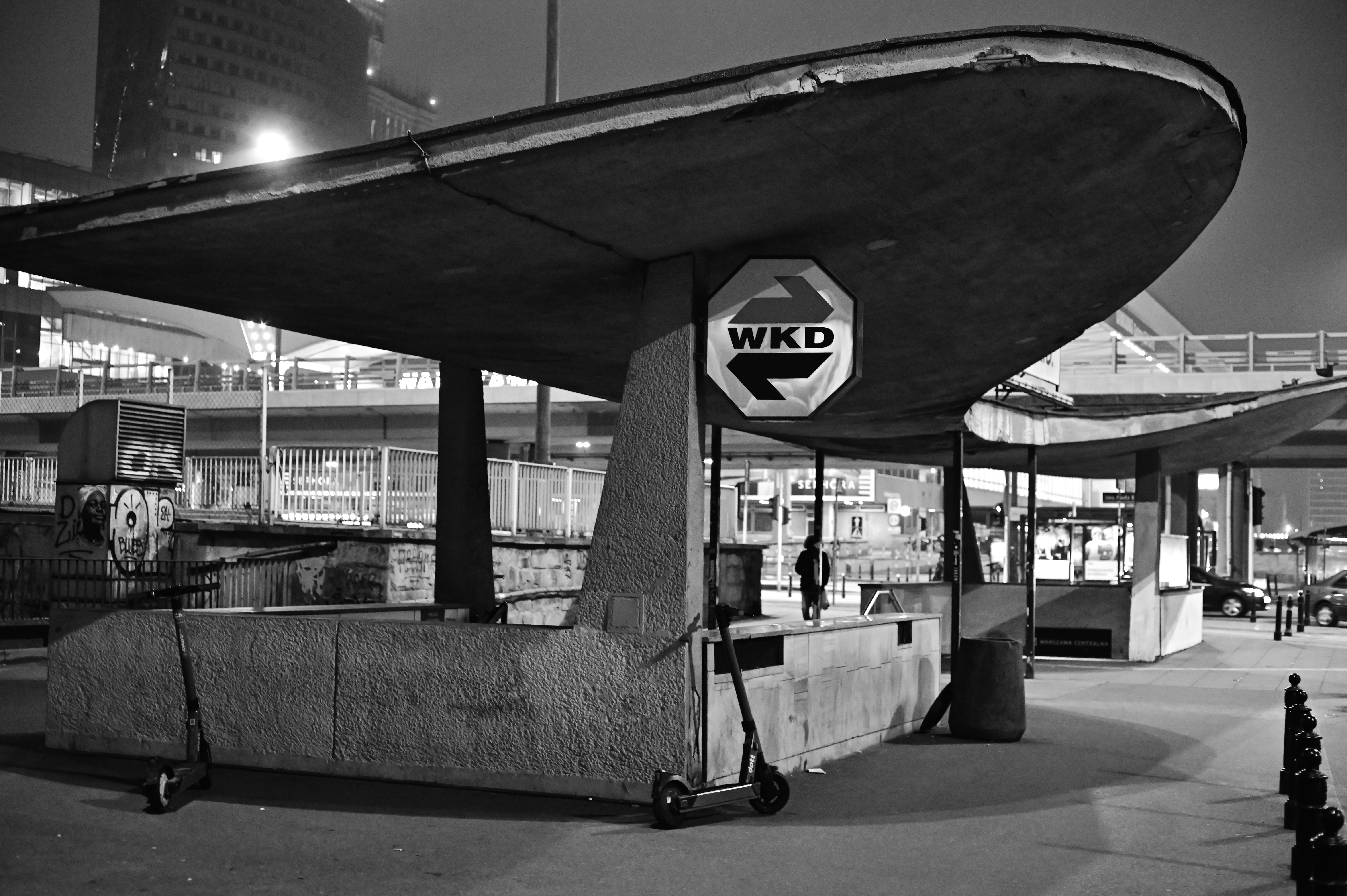 Landscpe 3; an entrance to a railway station